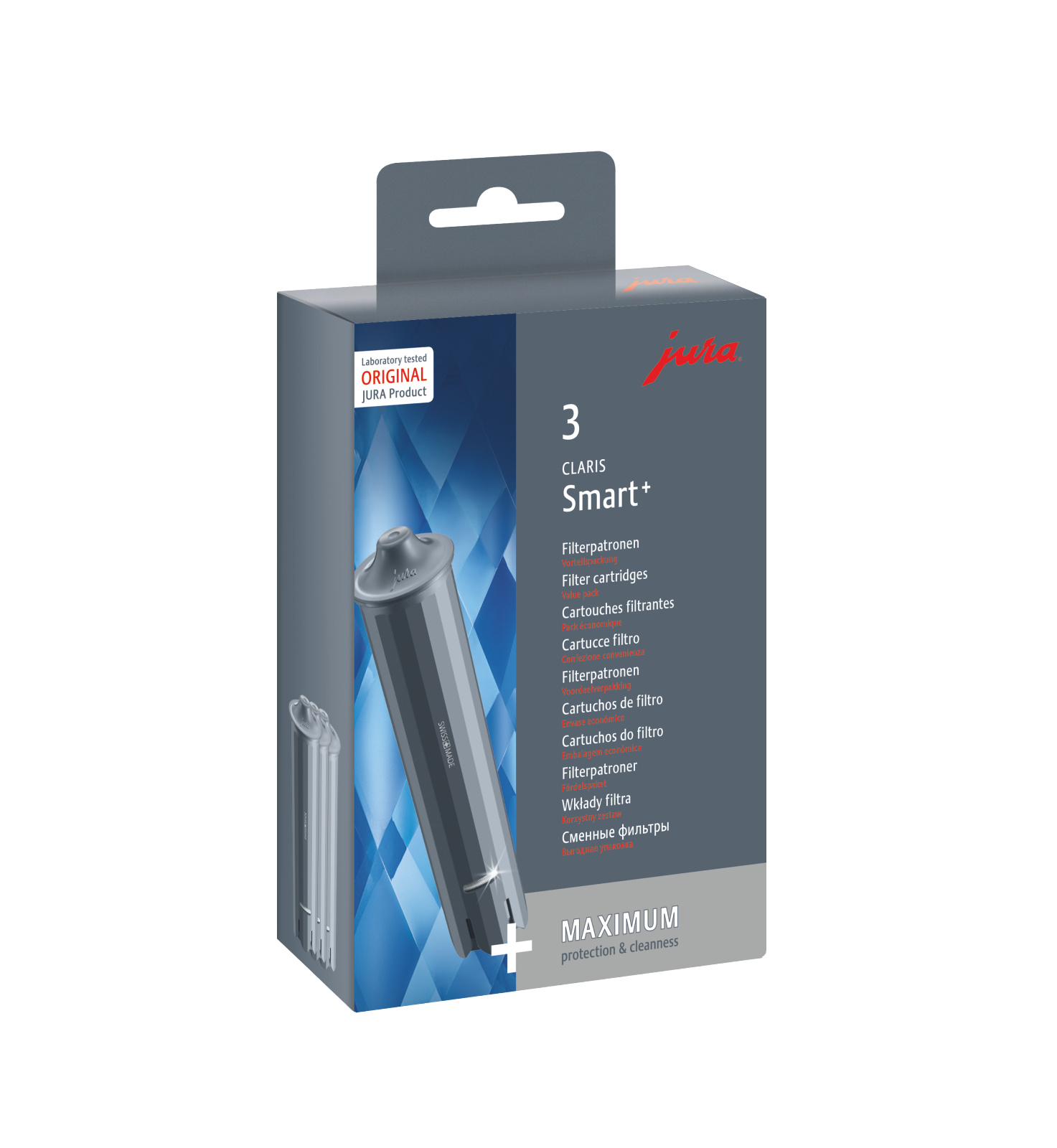 JURA  CLARIS Smart+ filter (3 stuks)